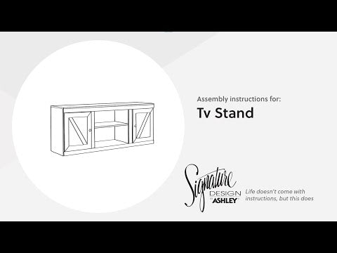 Wynnlow - TV Stand With Fireplace Option