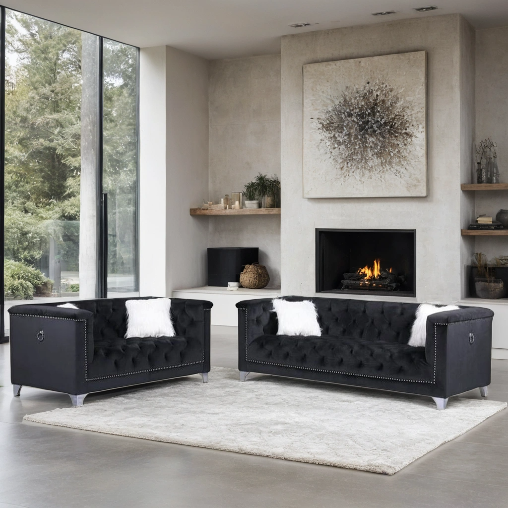 Prince - 2PC: Sofa and Loveseat Set