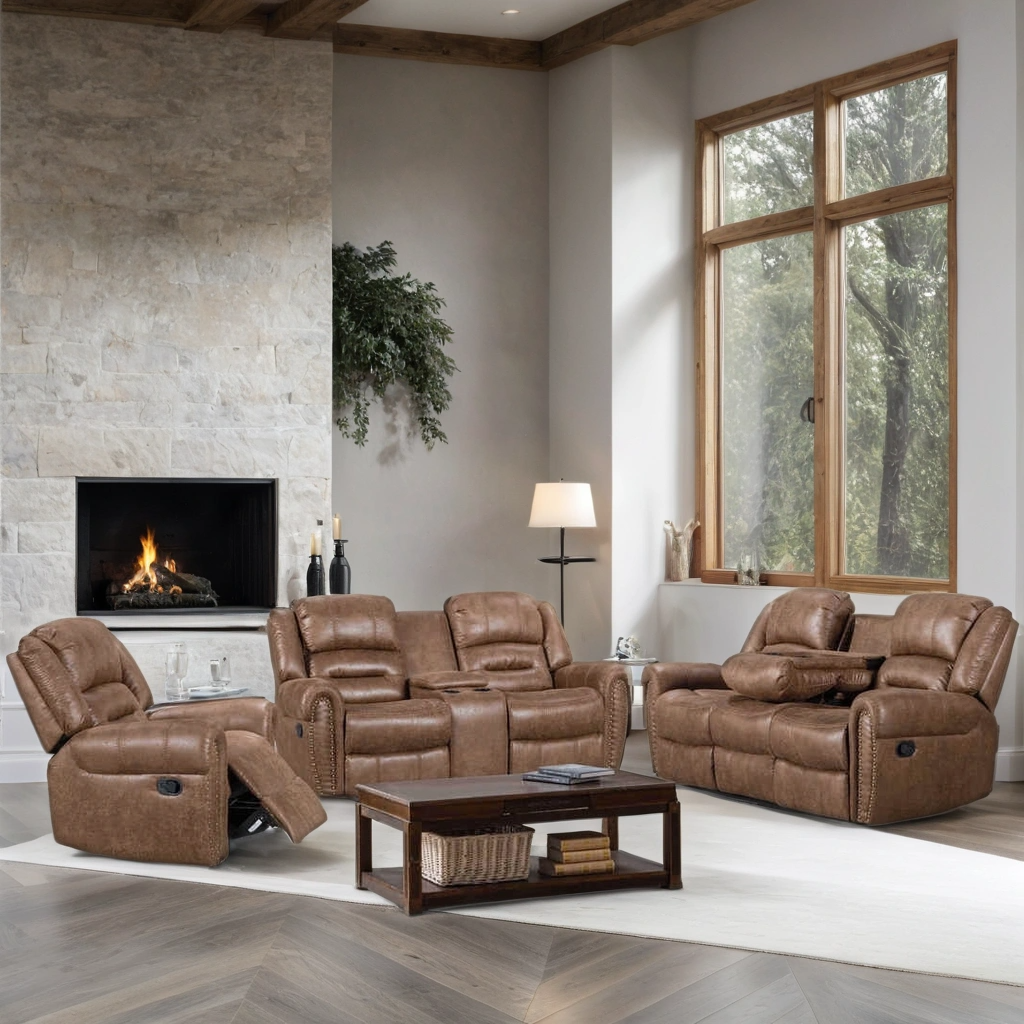 Rivercreek2023 - 3pc Reclining Set