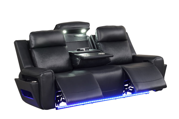 Rolls Royce Black Power Reclining Set
