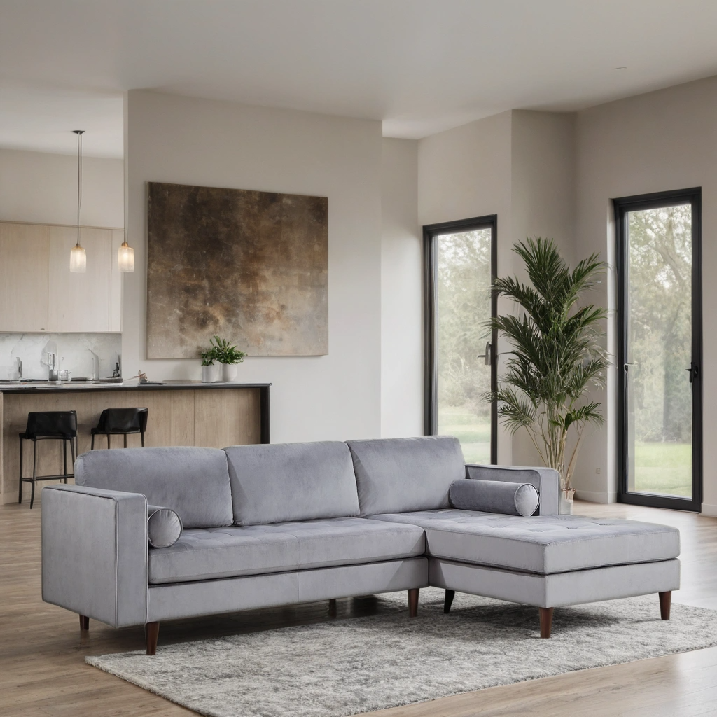 Roxy Grey Sectional