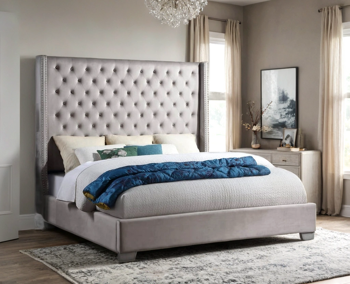 HH329 6ft Diamond Bed - Queen, King