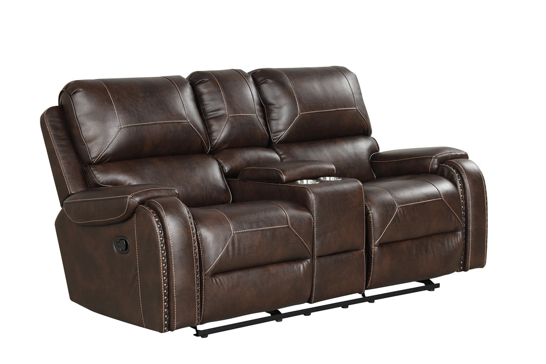Titan Espresso 3pc Reclining Set