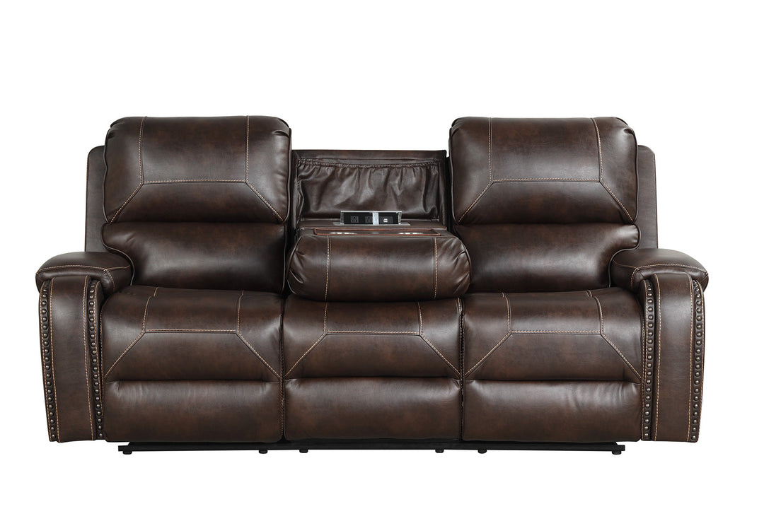 Titan Espresso 3pc Reclining Set