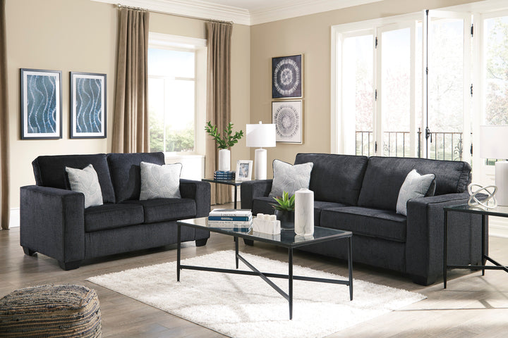 Ashley 872-13 Slate - Sofa &amp; Loveseat Set