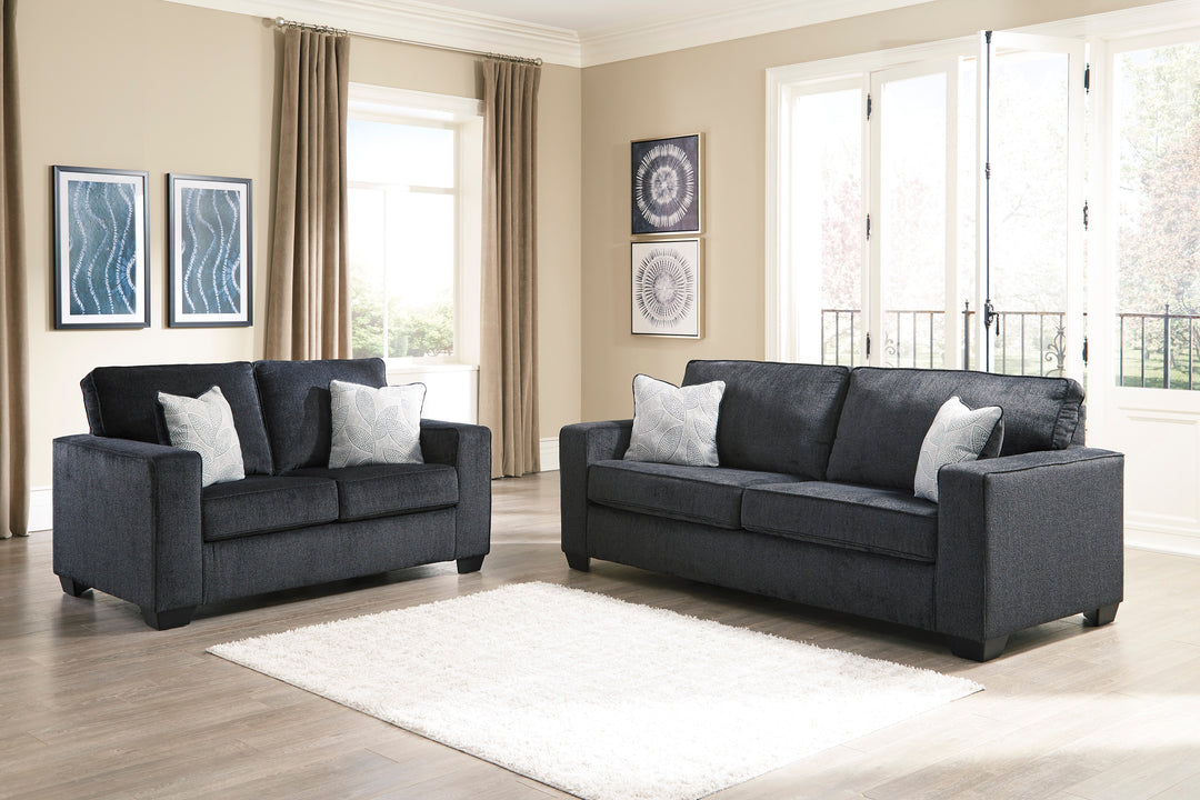 Ashley 872-13 Slate - Sofa &amp; Loveseat Set