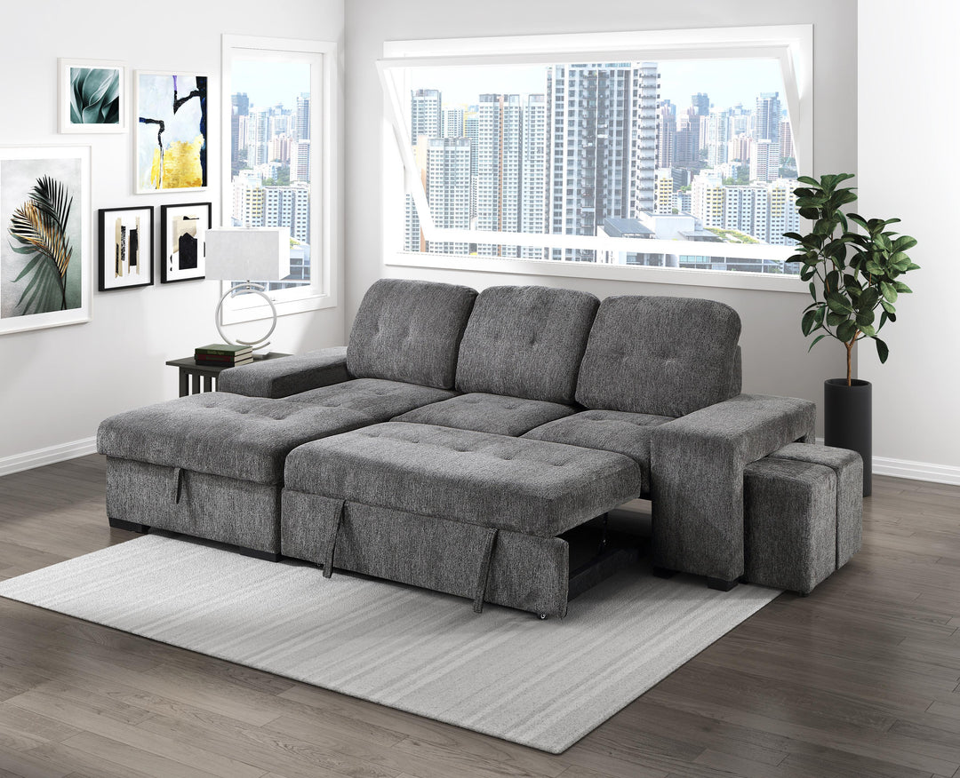 Kevin Sectional With Pull-Out Bed