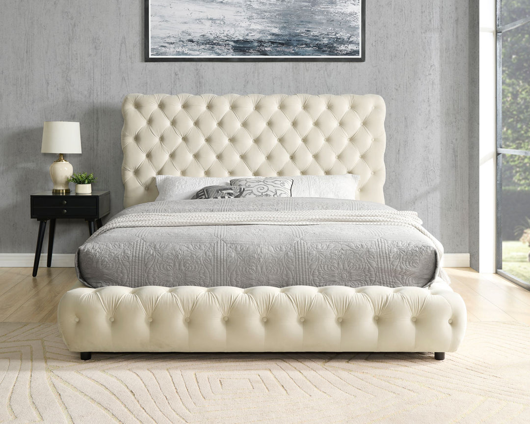 Dream Beige Platform Bed - Queen, King (ETA 9/15)
