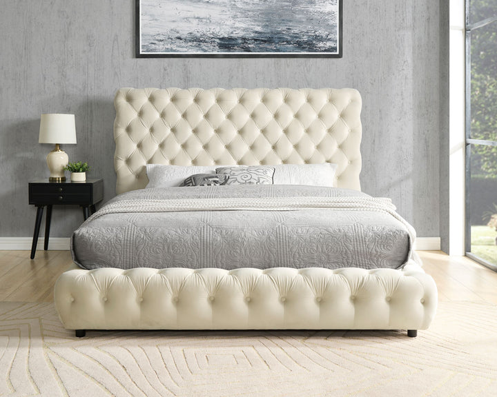Dream Beige Platform Bed - Queen, King (ETA 9/15)