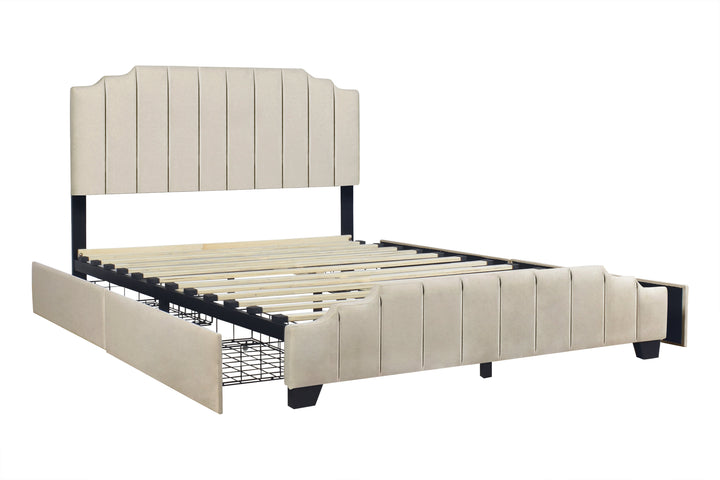 HH975 Platform Bed - Queen (1 LEFT)