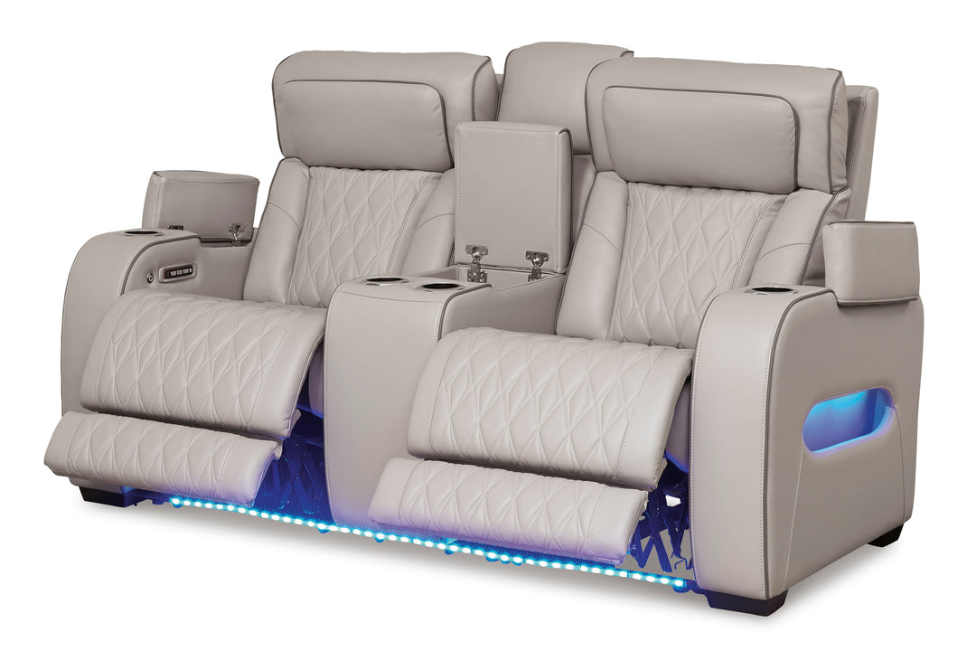 U271-05 Power 2PC or 3PC Reclining Set (Genuine Leather + Air Massage)