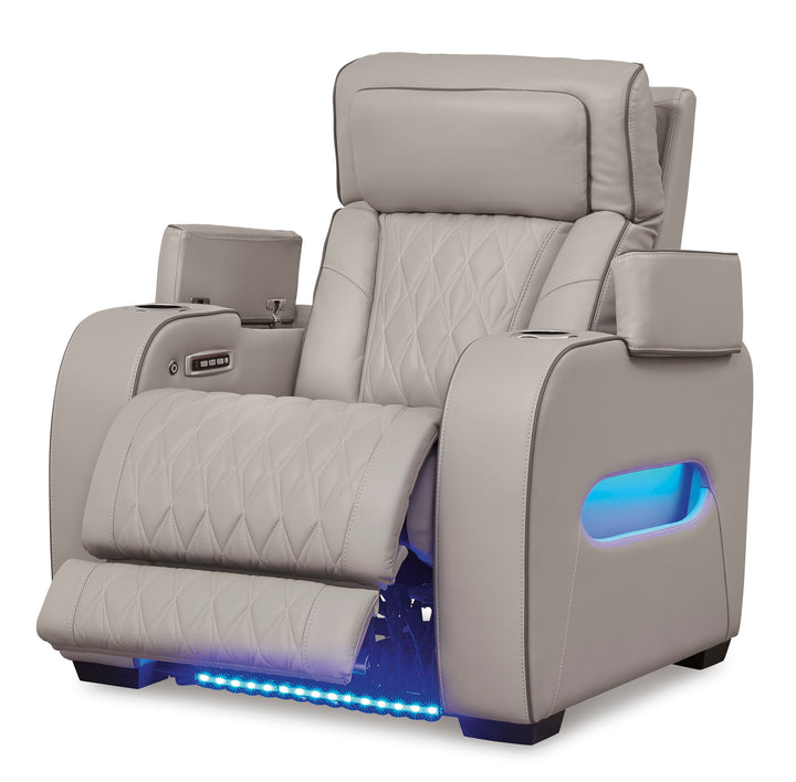 U271-05 Power 2PC or 3PC Reclining Set (Genuine Leather + Air Massage)