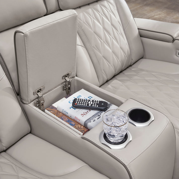 U271-05 Power 2PC or 3PC Reclining Set (Genuine Leather + Air Massage)