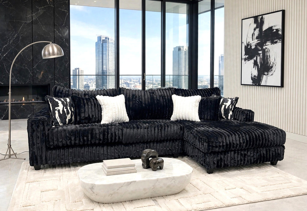 9500 BLACK - SECTIONAL