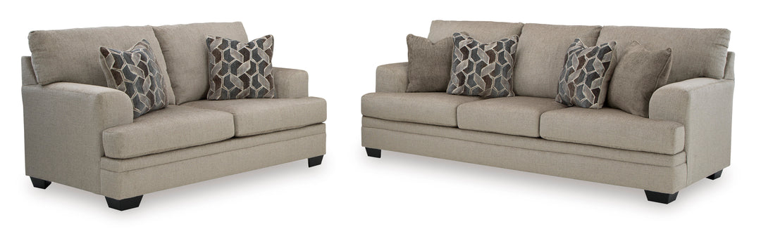 Ashley 595-04 Sofa &amp; Loveseat Set (ETA 10/20)