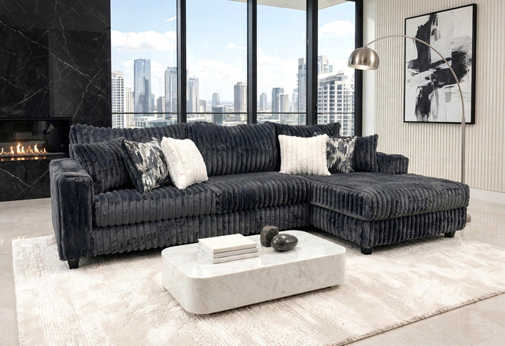9500 CHARCOAL - SECTIONAL