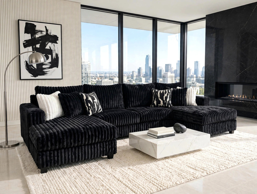 9700 Black - Sectional (ETA 10/8)