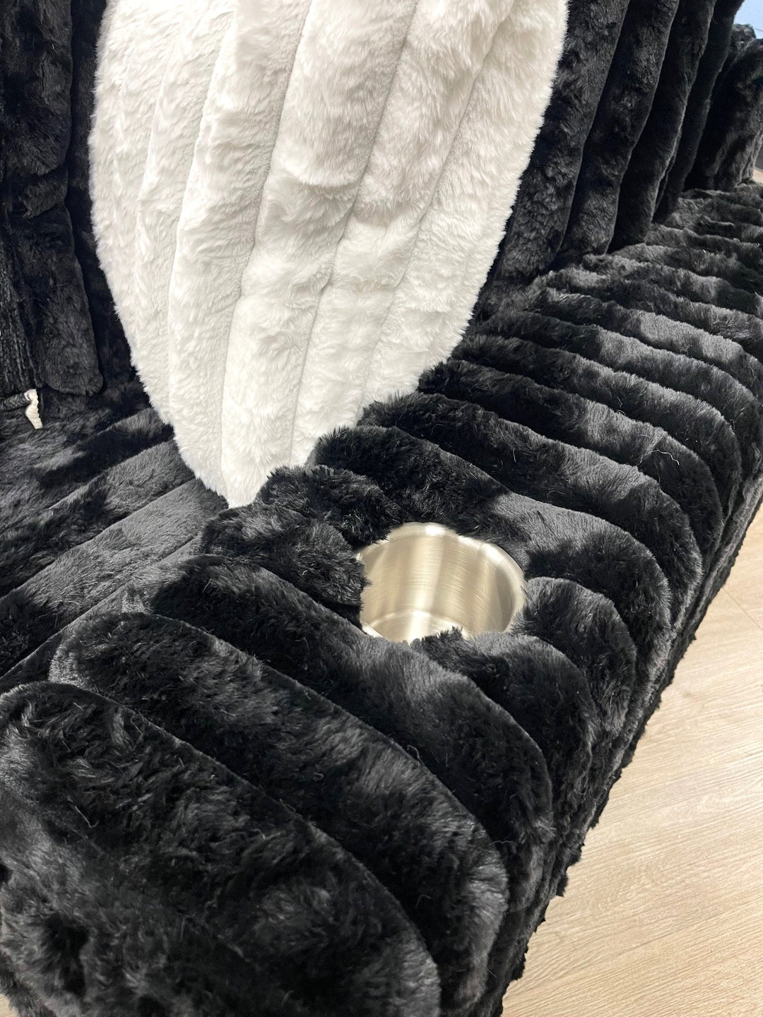 9600 Charcoal - Oversized Sectional