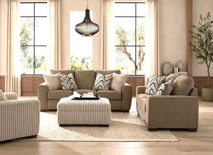 125-Java Sofa &amp; Loveseat Set (ETA 10/ 14)