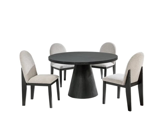 D500 Dining Table + 4 Chair Set