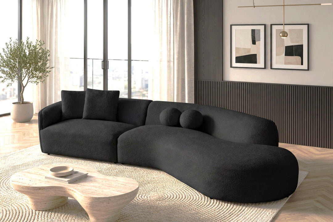 MIA Black Sectional