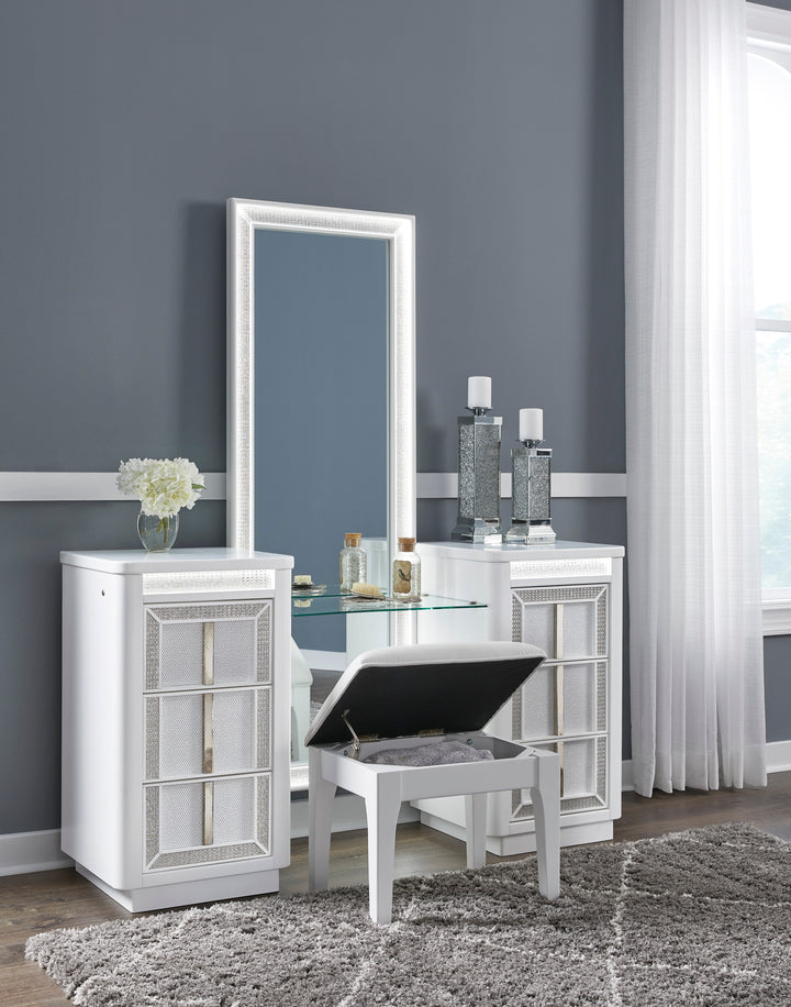 B822 - Vanity w/Stool (LED Lights) ON SALE