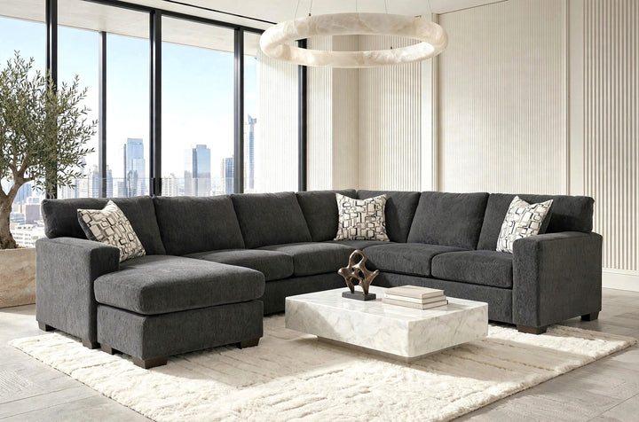 106 Charcoal Sectional