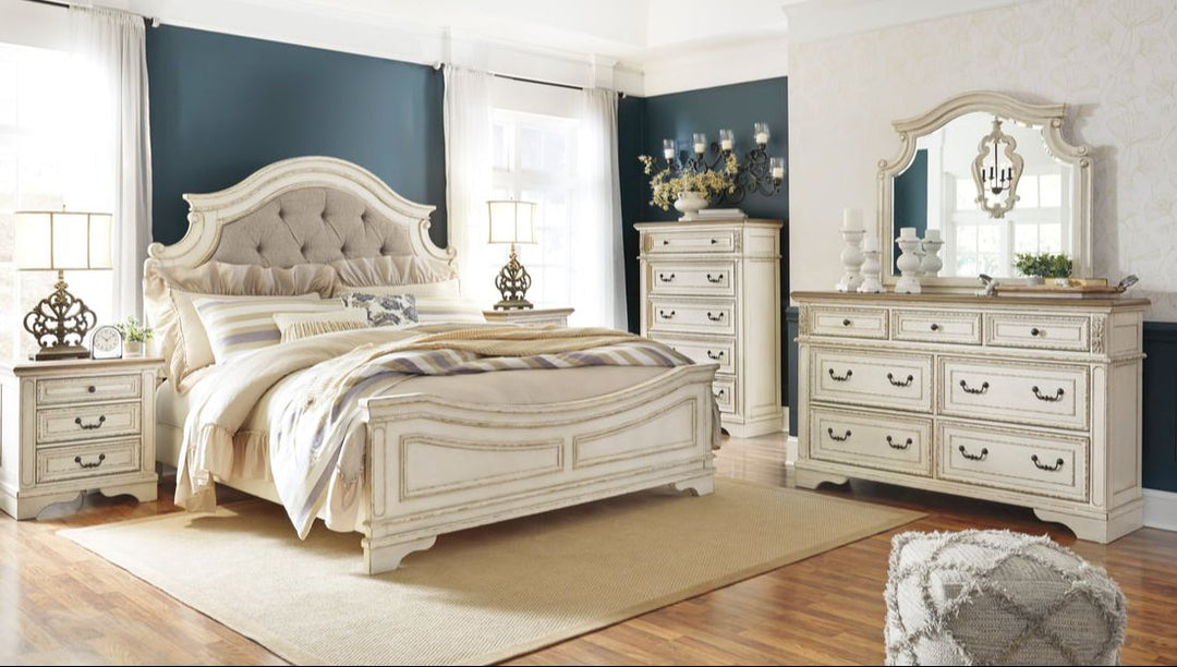 Ashley B743 - 5PC Queen, King Bedroom Set (ETA: 10/21)