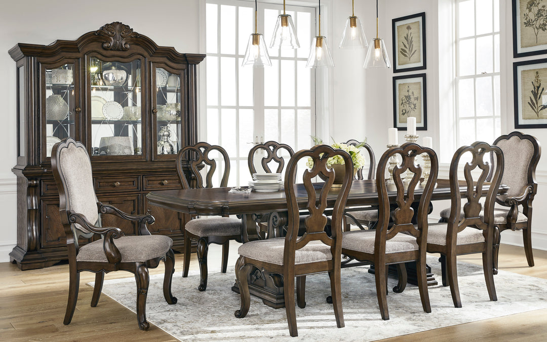 Ashley D947-55T - Table + 6 Chairs