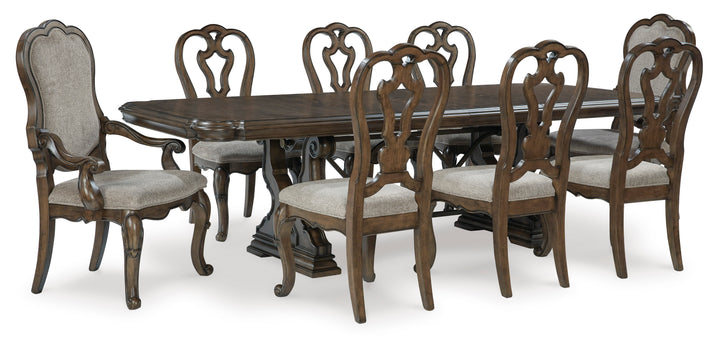 Ashley D947-55T - Table + 6 Chairs