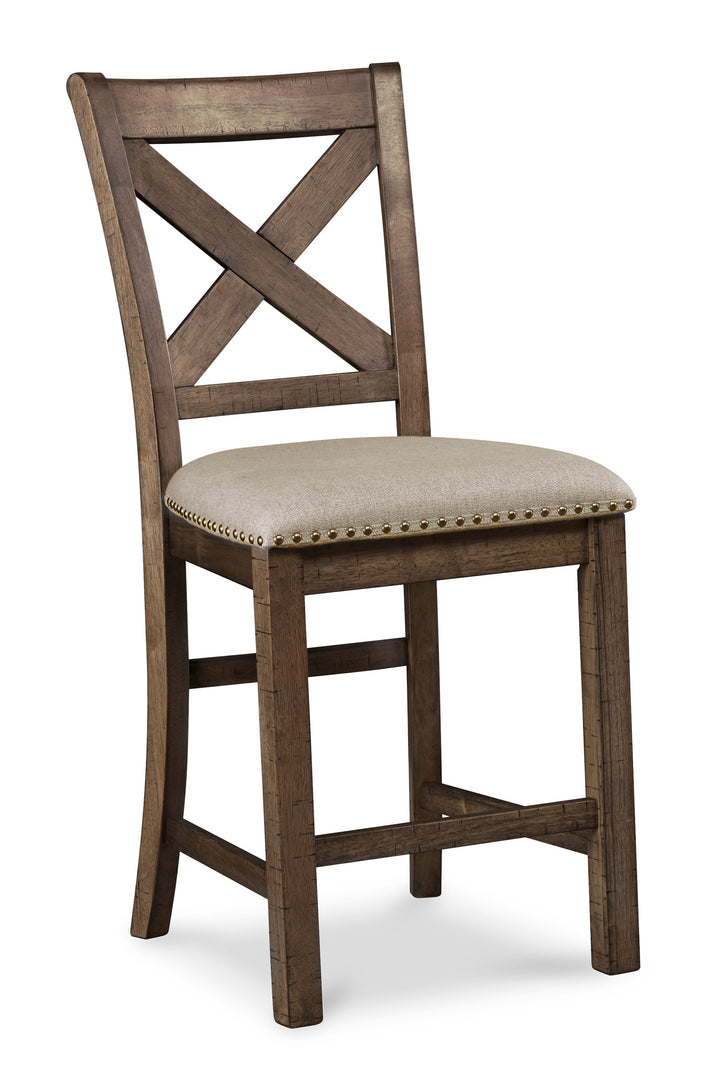 D631 - Counter Height Table + 6 Chairs Set