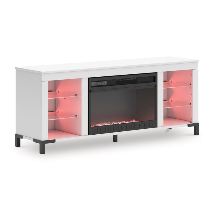 W2722-168 - TV Stand w/ Fireplace 59"L (LED Lights)
