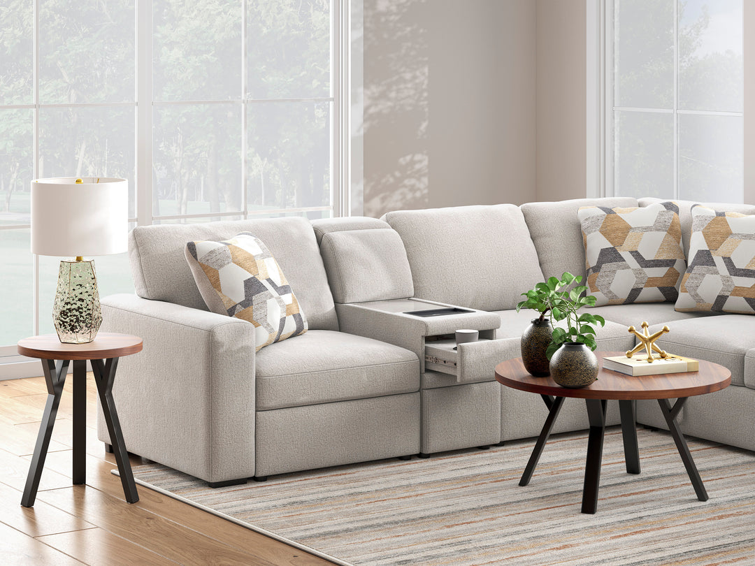 Ashley 673-05 Sectional with Pull Out