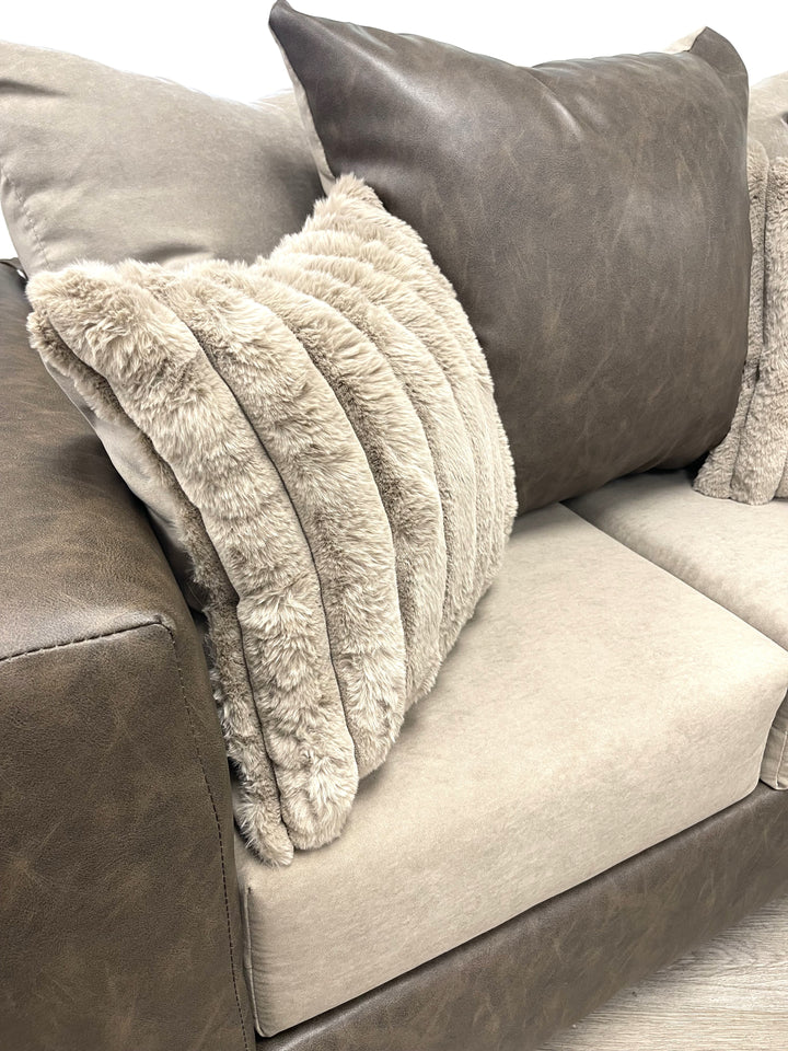 110 LATTE - Sofa &amp; Loveseat Set