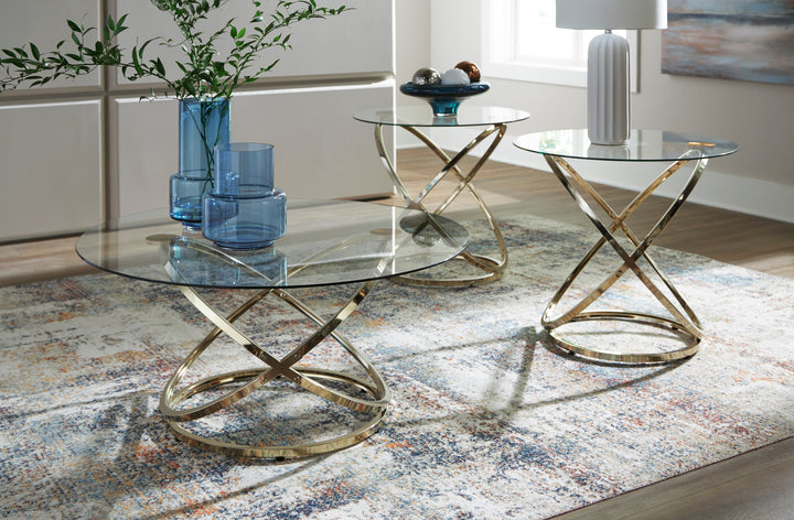 Ashley T273-13 Occasional Table Set