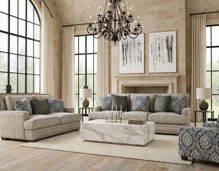 Corinthian 3400 - 2PC OVERSIZED Sofa &amp; Loveseat