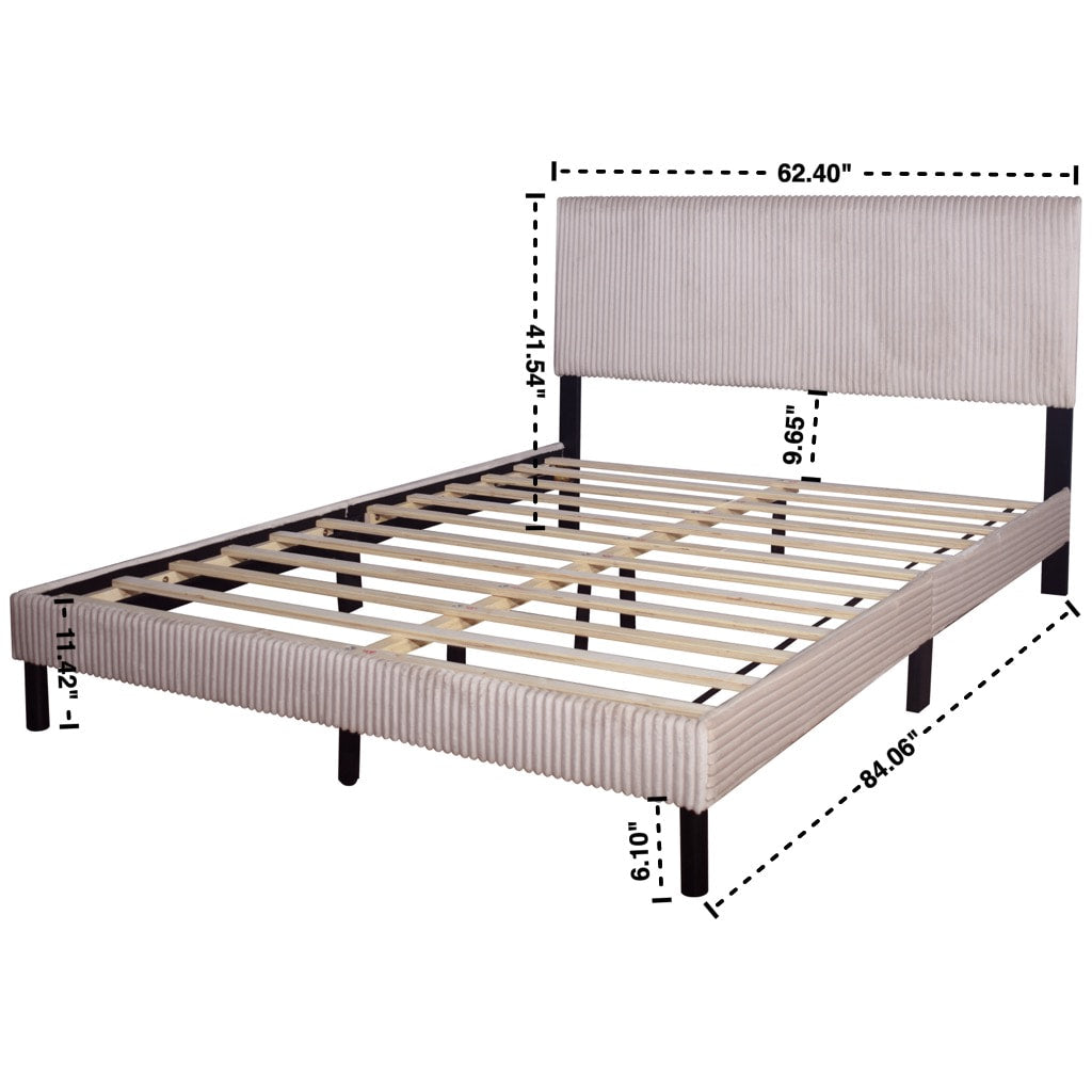 HH160 Platform Bed - Twin, Full, Queen, King