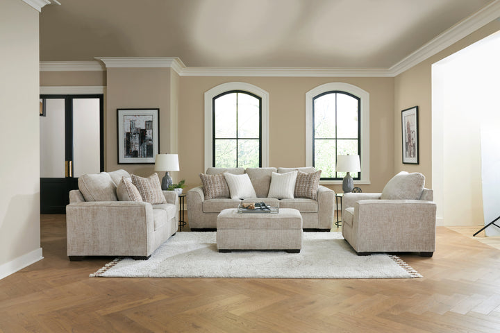 125 Taupe Sofa &amp; Loveseat Set