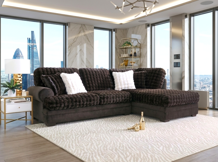 700 Kama Espresso Sectional  SUPER SALE