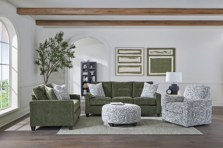 710 Olive Sofa &amp; Loveseat Set