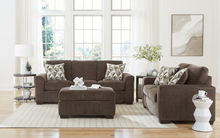 198 Nutmeg Sofa &amp; Loveseat Set