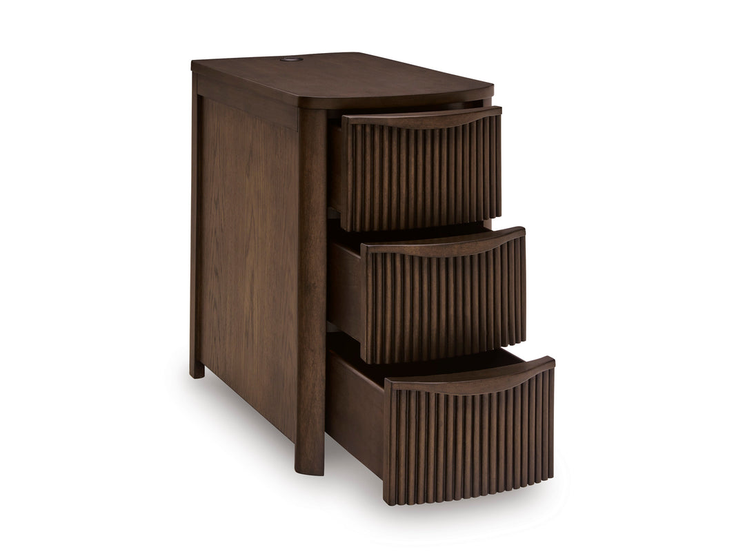Ashley T208-217 - End Table (USB-A / USB-C Ports)