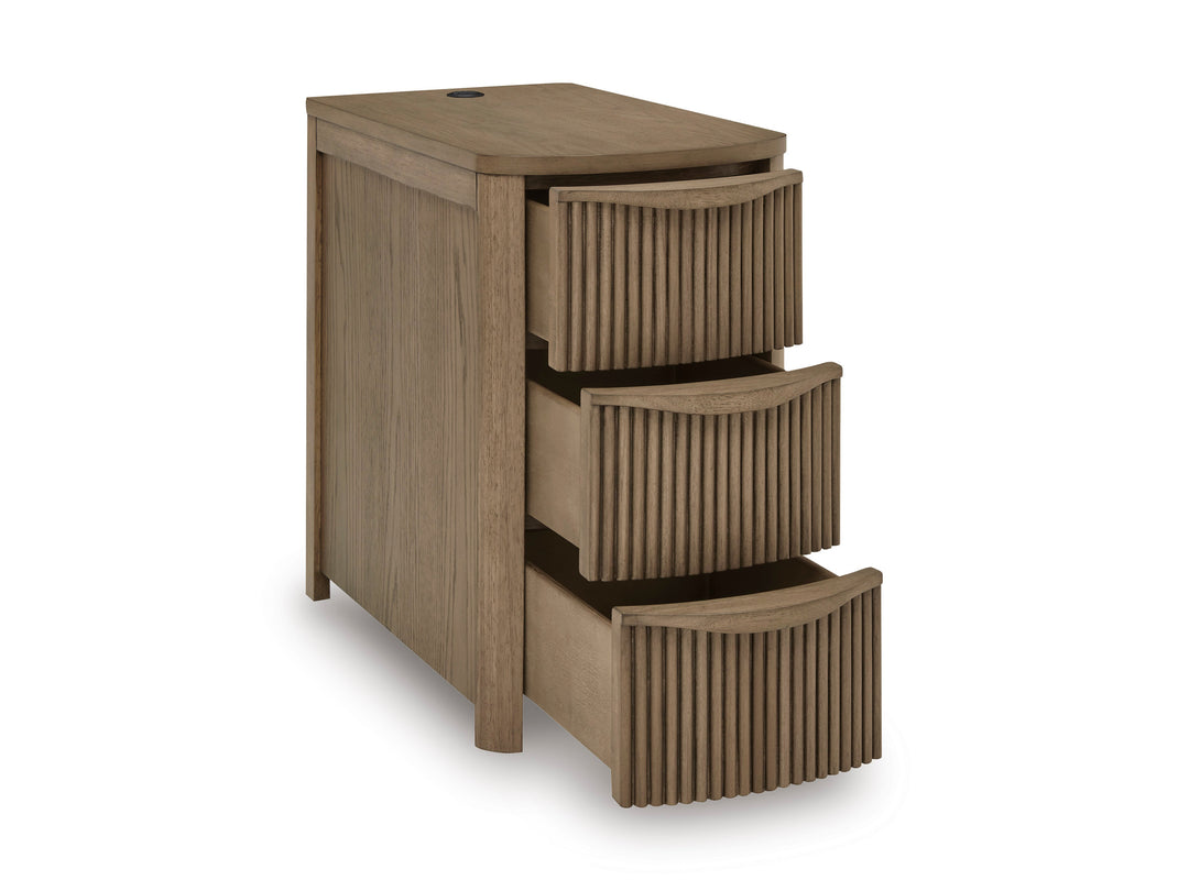 Ashley T208-317 - End Table (USB-A / USB-C Ports)