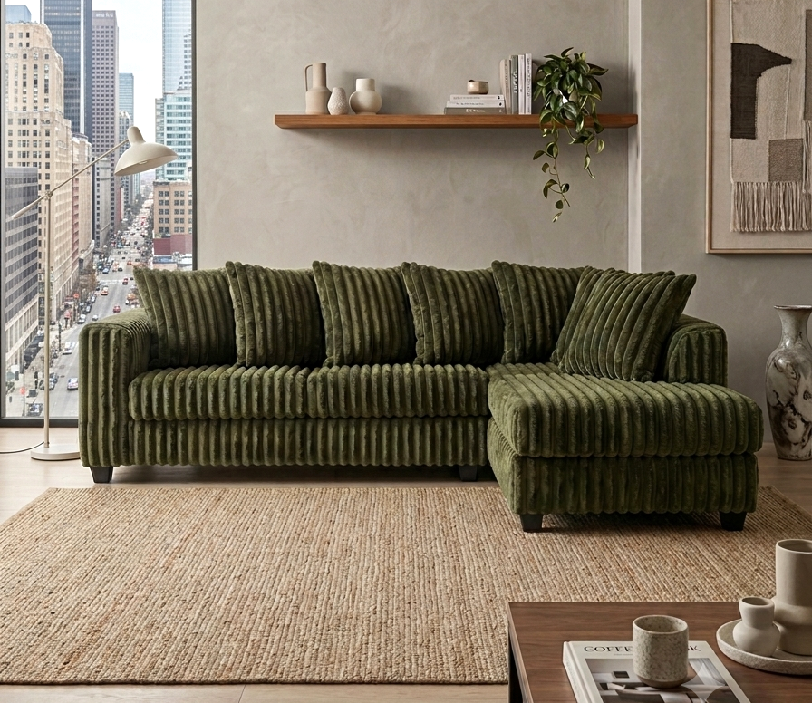 510 - Sectional (Olive)