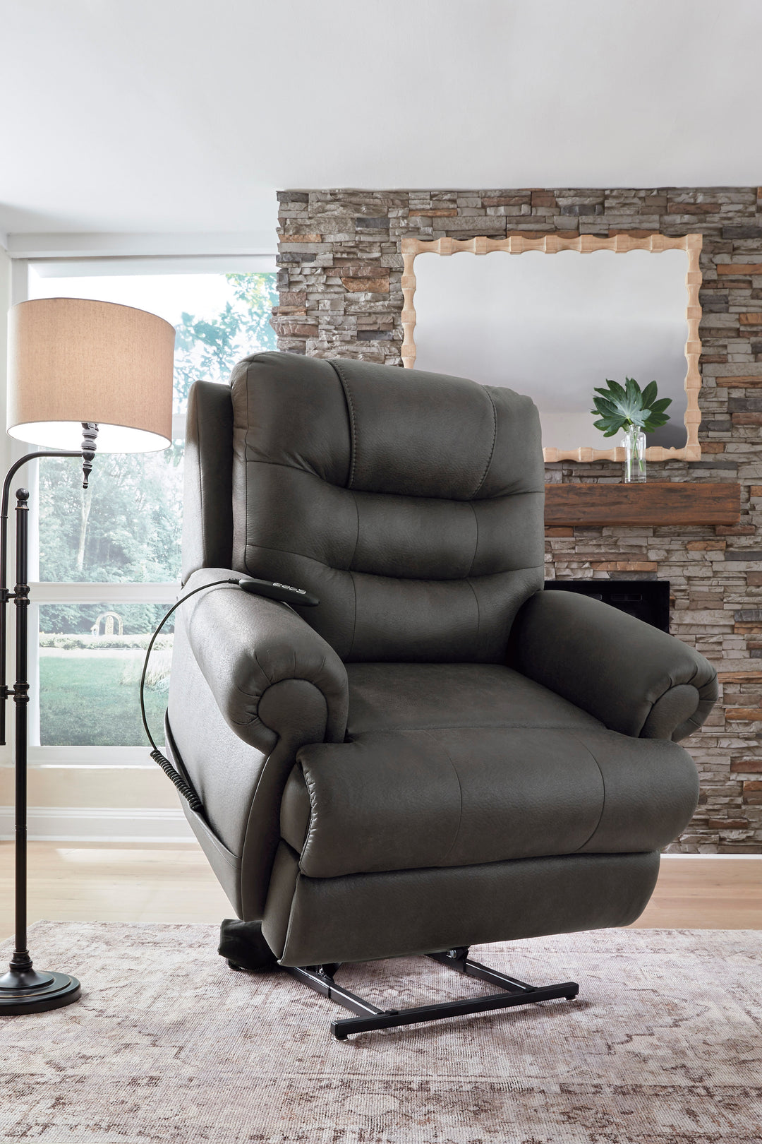 Ashley 8240612 - Power Lift Recliner (Heat/Massage) COMING SOON