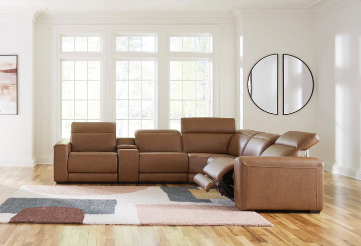 Ashely U107 - Modular Sectional (TOP GRAIN/POWER)COMING SOON