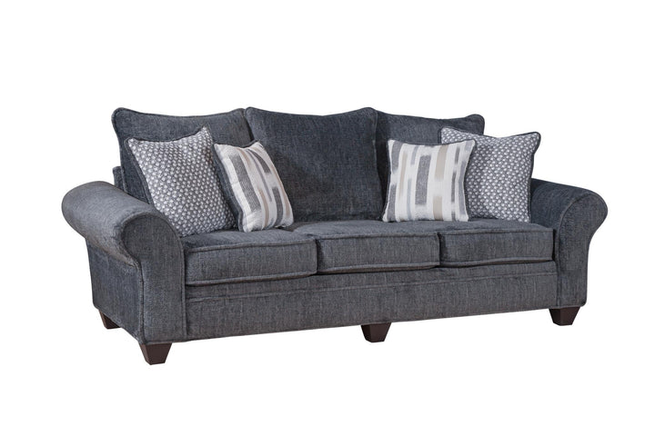 Behold 1001 Charcoal Sofa &amp; Loveseat Set (OVERSIZED)