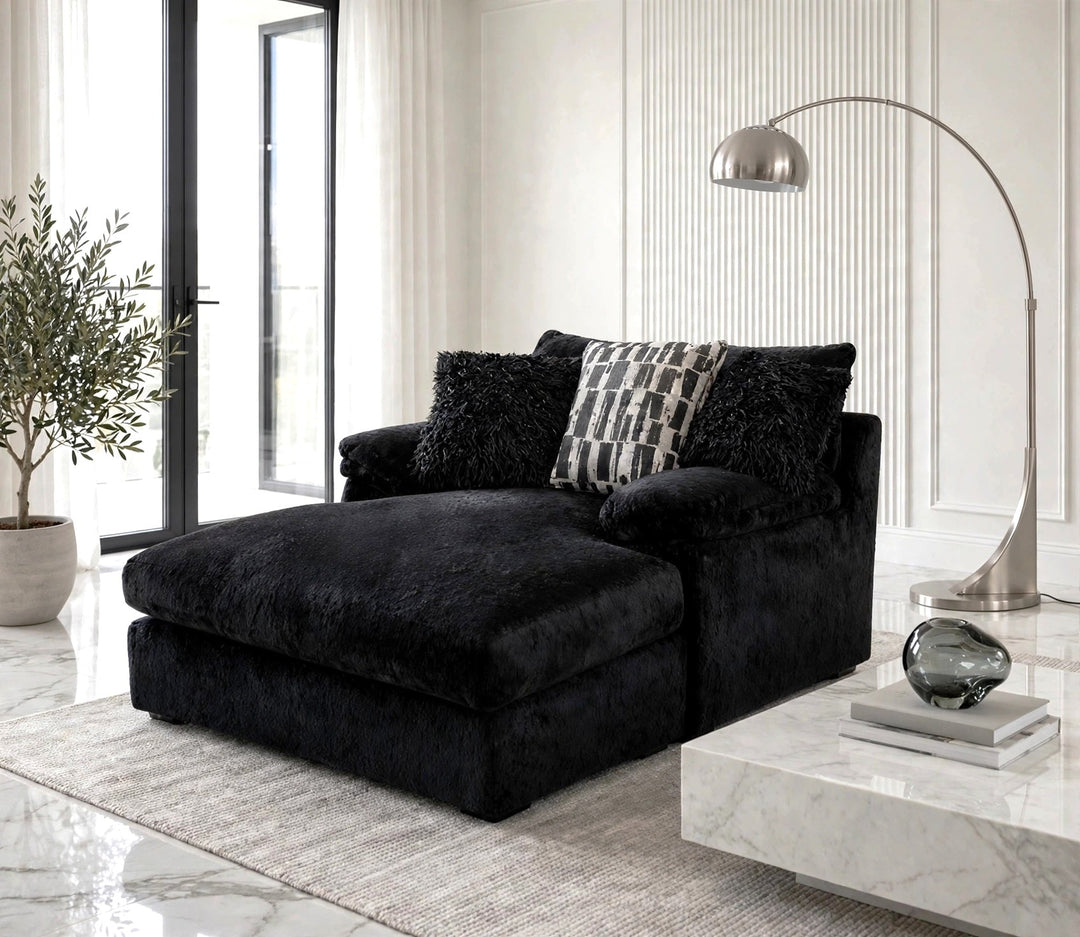 7800 Zig Onyx Chaise Lounge
