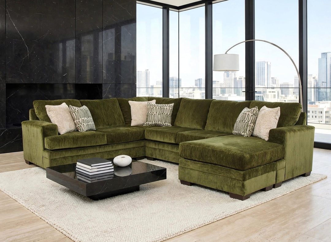 2760-10 - Reversible Sectional  (Pine-Olive)  (ETA: 10/1)