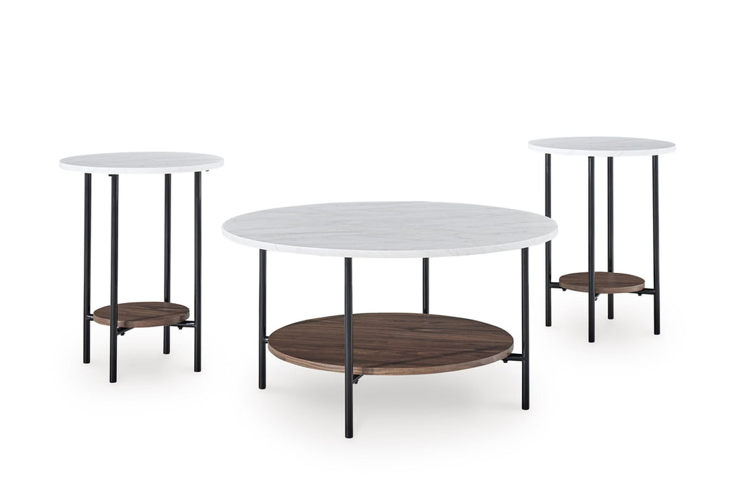 Ashley T167-13 - Occasional Table Set